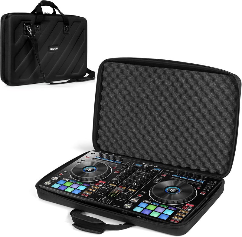 Old Canal Mixer Travel Case, Carrying Storage Bag Compatible with DJ Controller for DDJ-SR/SR2/REV1/Denon MC4000/Numark NVII/Mixtrack Pro3/Hercules Inpulse 500/NV Platinum (Mixing Board Not Included) - Image 1